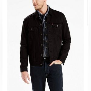 Levi’s mens trucker jean jacket- Black